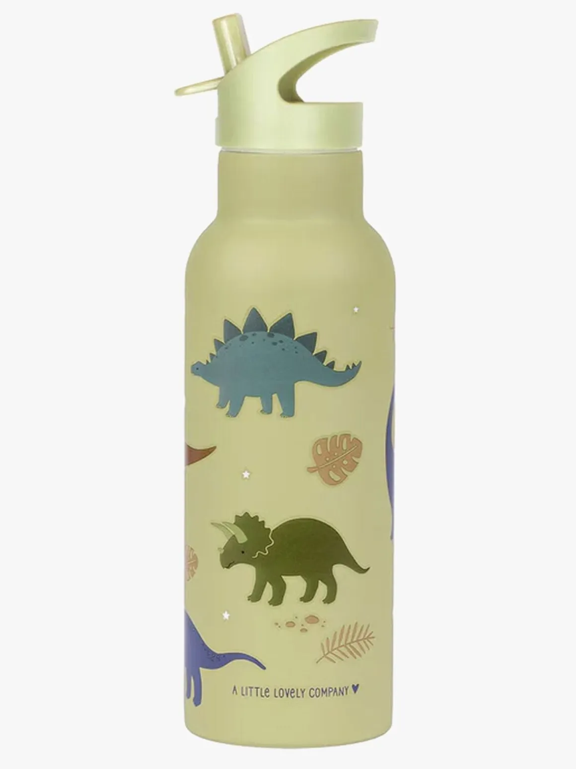 A Little Lovely Company Stainless steel XL Drikkedunk, Dinosaurs