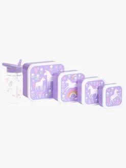 A Little Lovely Company Madkasse & Flaske, Unicorn Dreams
