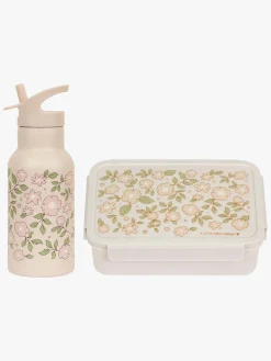 A Little Lovely Company Madkasse & Flaske, Blossoms Pink