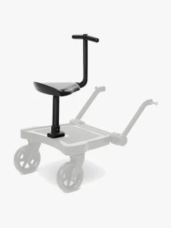 ABC Design Kiddie Ride On 2 Sæde til Ståbræt, Black