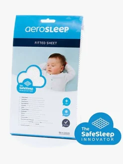 AeroMoov SafeSleep Faconsyet Lagen 60x110 cm til Weekendseng, Hvidt
