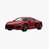 Airfix Quickbuild Modelbil Audi R8 Coupe