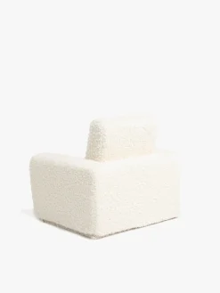 Alice & Fox Cubbie  Foldbar Lænestol, White Teddy