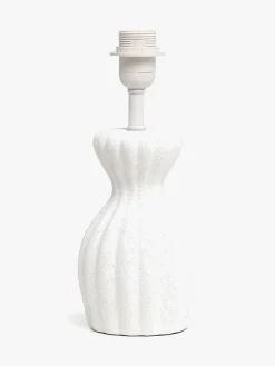 Alice & Fox Curve Lampefod, Chalk White