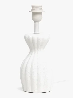 Alice & Fox Curve Lampefod, Chalk White