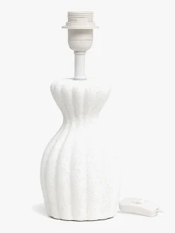 Alice & Fox Curve Lampefod, Chalk White