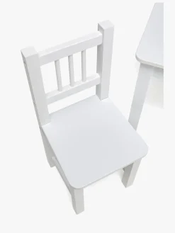 Alice & Fox LOVIS Bord & Stole + Sofa med Opbevaring, Hvid