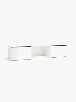 Alice & Fox POPPY Skrivebord med 2 Skuffer, Hvid