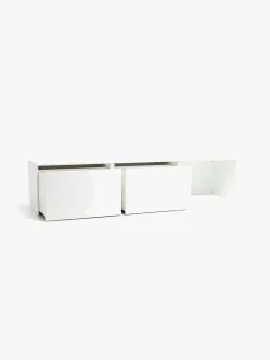 Alice & Fox POPPY Skrivebord med 2 Skuffer, Hvid