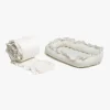 Alice & Fox FREYA Sengerand inkl Babynest, Hvid