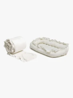 Alice & Fox FREYA Sengerand inkl Babynest, Hvid