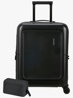 American Tourister Dashpop Kuffert 41-47L & Toilettaske POP, True Black