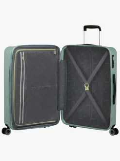 American Tourister Dynabelt Spinner Kuffert 68L, Misty Green