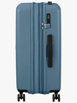 American Tourister Dynabelt Spinner Kuffert 68L, Rainstorm Blue