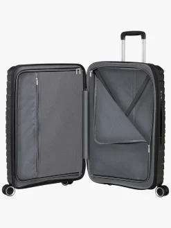 American Tourister Flytwist Kuffert 63-73L, Shadow Black
