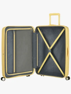American Tourister Soundbox Spinner Kuffert 97L, Pastel Yellow
