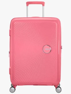American Tourister Soundbox Spinner Kuffert 71,5-81L, Sun Kissed Coral