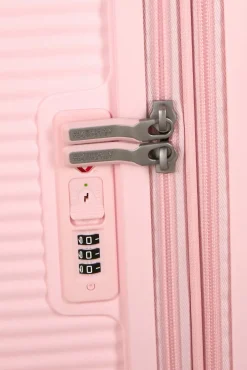 American Tourister Soundbox Spinner Kuffert 71,5L, Pastel Pink