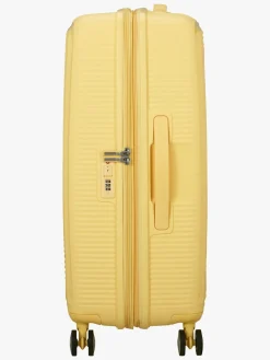 American Tourister Soundbox Spinner Kuffert 71,5L, Pastel Yellow