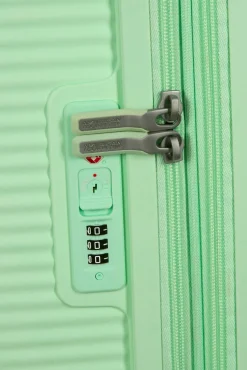 American Tourister Soundbox Spinner Kuffert 97L, Pastel Green