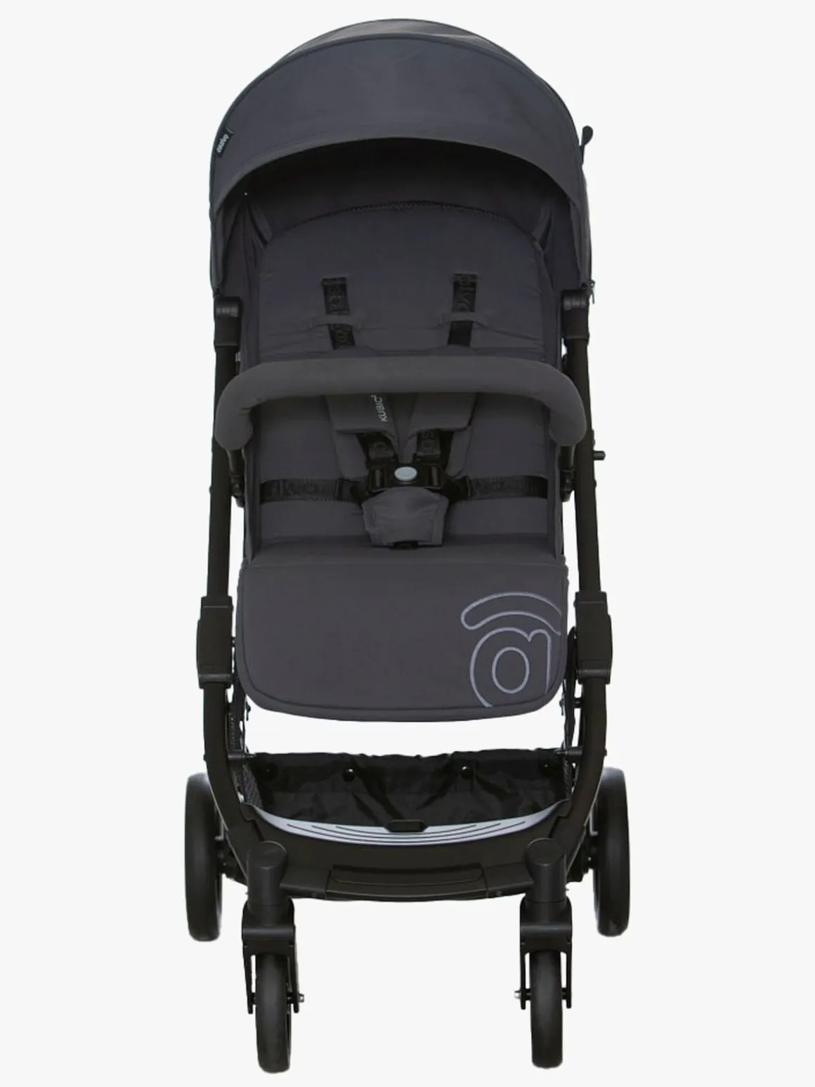 Asalvo Kubic 2 Flight Travel Klapvogn, Grey