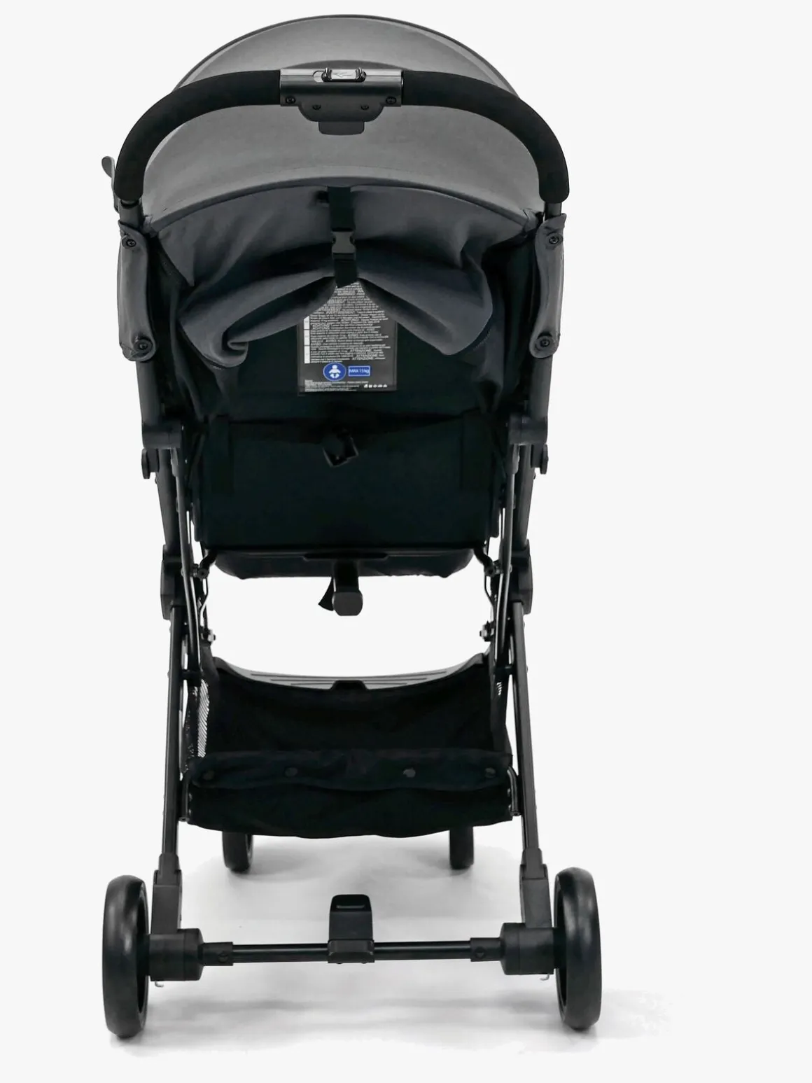 Asalvo Kubic 2 Flight Travel Klapvogn, Grey