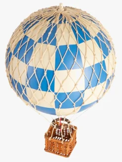 Authentic Models Travels Light Luftballon Ternet Mønster, Blå