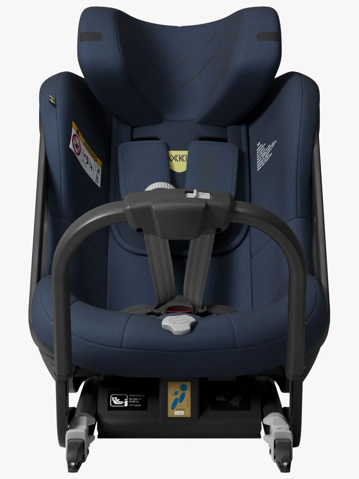 Axkid One 3 Bagudvendt Autostol, Glacier Lake Blue