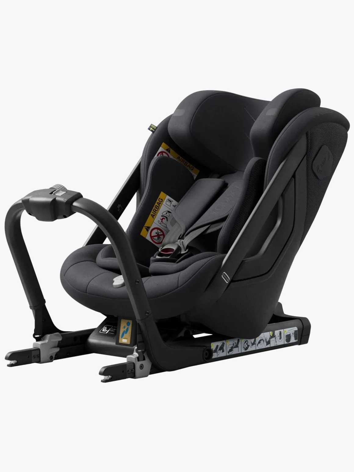 Axkid One 3 Bagudvendt Autostol, Coastal Storm Black