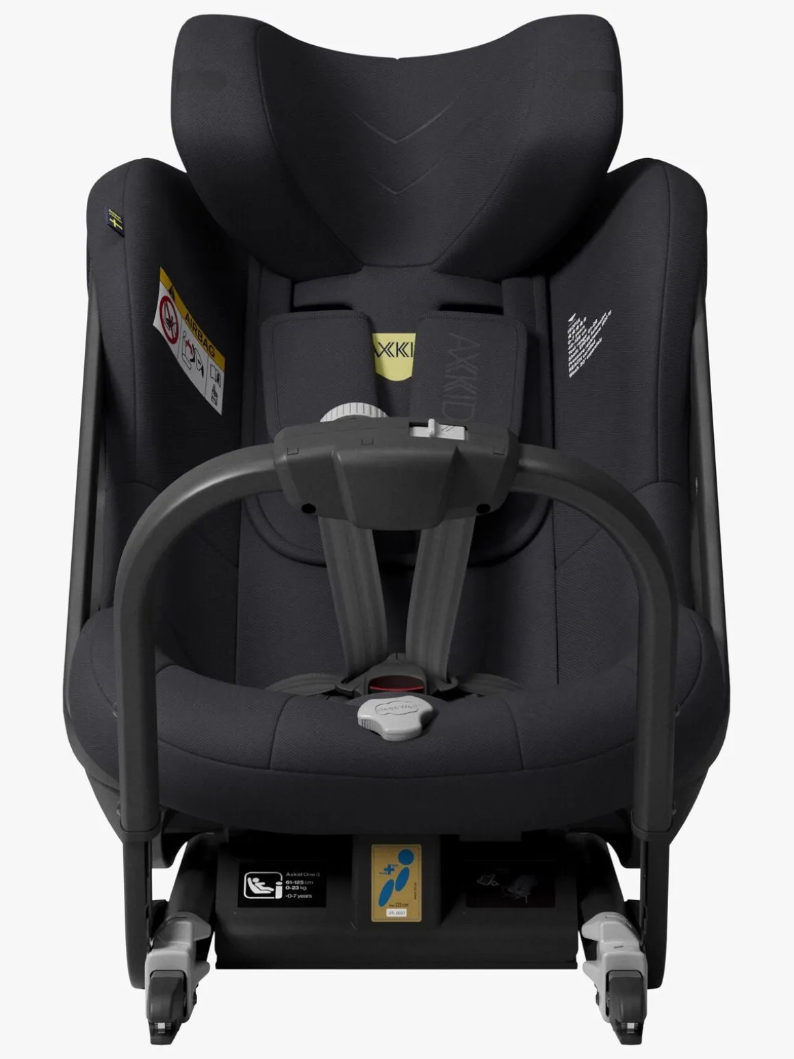 Axkid One 3 Bagudvendt Autostol, Coastal Storm Black