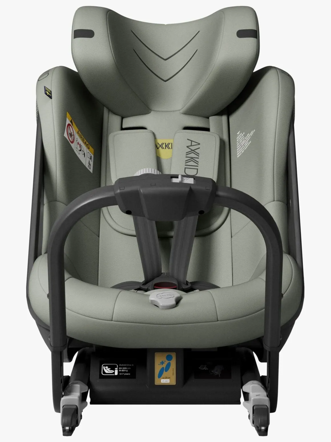 Axkid One+ 3 Bagudvendt Autostol, Nordic Bloom Green