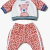 BABY born Dukketøj Joggingdragt Leopard 36 cm
