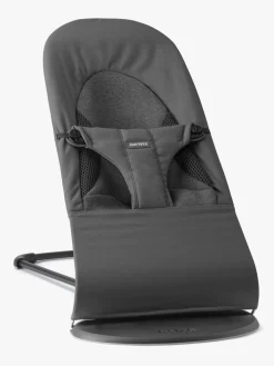 BabyBjörn Balance Soft Skråstol Woven/Jersey, Mørkegrå