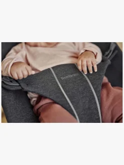 BabyBjörn Bliss Skråstol 3D Jersey, Sort/grå
