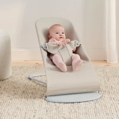 BabyBjörn Bliss Skråstol 3D Jersey, Lysbeige