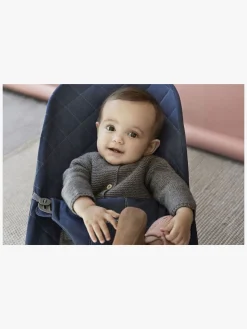 BabyBjörn Bliss Skråstol Woven Classic Quilt, Midnatsblå