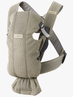 BabyBjörn Bæresele Mini 3D Mesh, Grey Beige