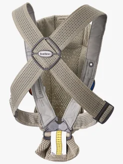 BabyBjörn Bæresele Mini 3D Mesh, Grey Beige