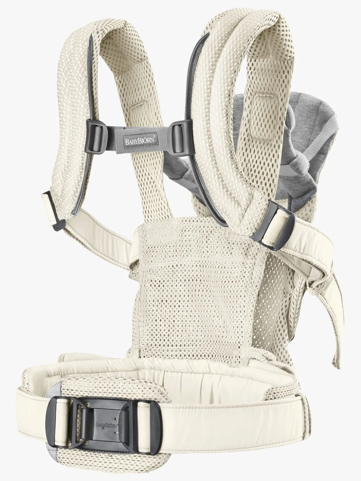 BabyBjörn Harmony Bæresele 3D Mesh, Off White