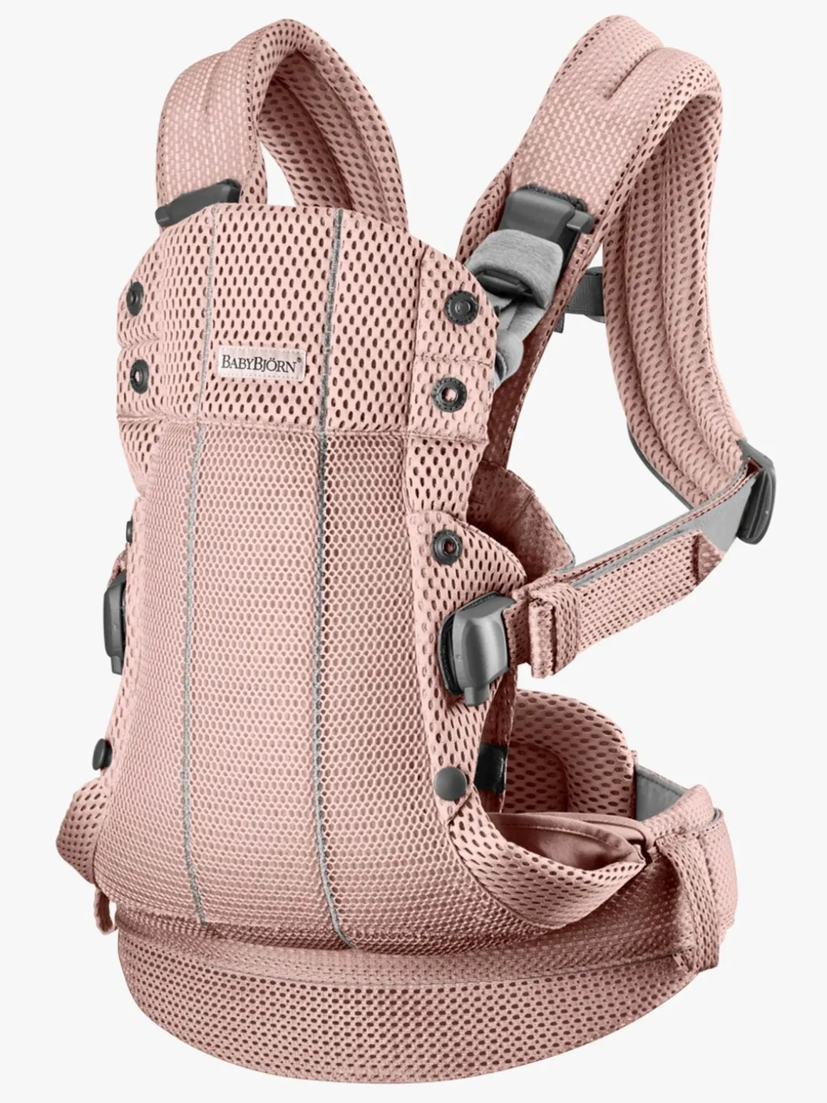 BabyBjörn Harmony Bæresele 3D Mesh, Lyserød