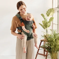 BabyBjörn Harmony Bæresele 3D Mesh, Mørkegrøn