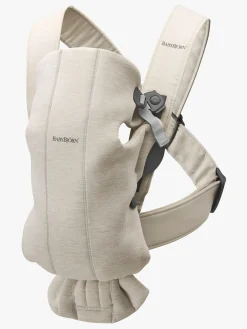 BabyBjörn Mini Bæresele 3D Jersey, Lys beige