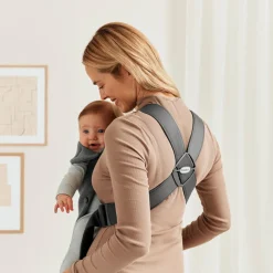BabyBjörn Mini Bæresele 3D Jersey, Dark grey