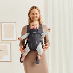 BabyBjörn Mini Bæresele 3D Mesh, Anthracite