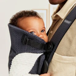 BabyBjörn Mini Bæresele 3D Mesh, Anthracite
