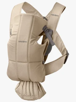 Babybjörn Mini Bæresele Woven, Beige