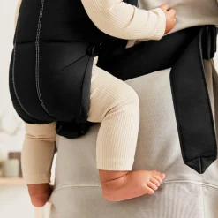 Babybjörn Mini Bæresele Woven, Sort