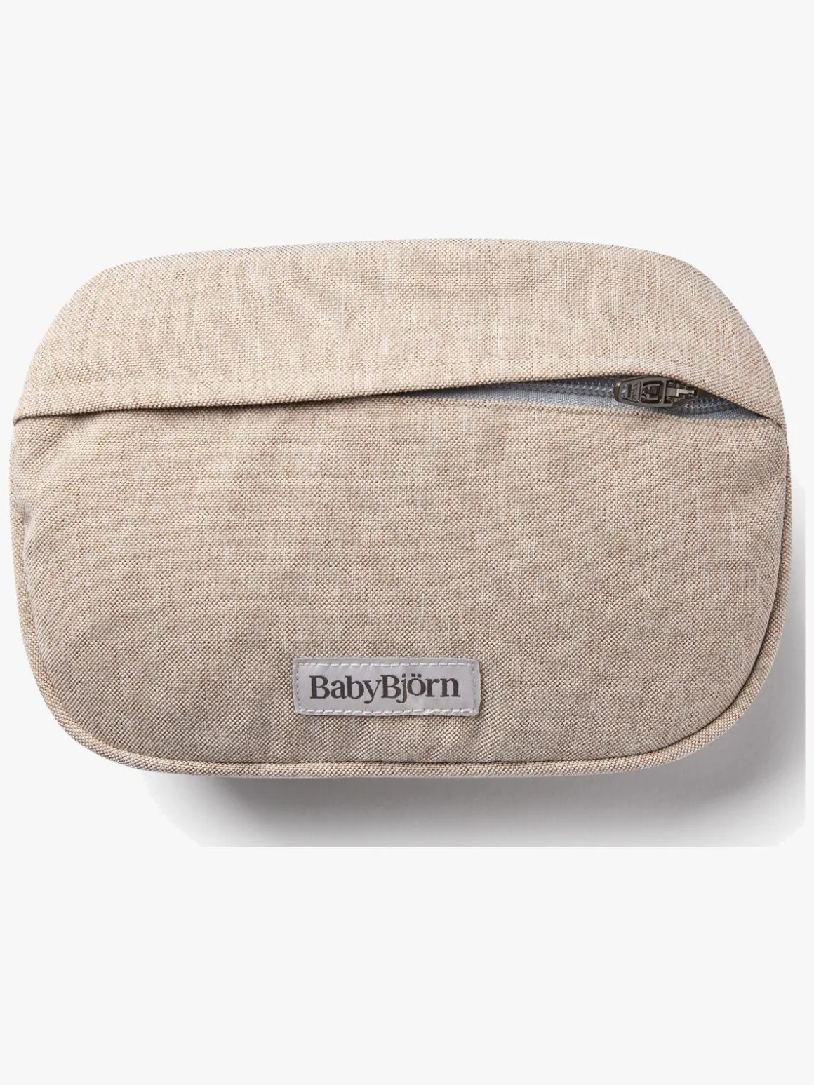 BabyBjörn Opbevaringslomme Bæresele Woven, Light Beige Melange