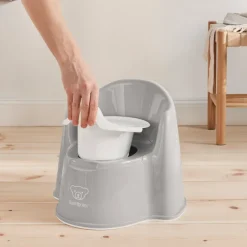 BabyBjörn Pottestol, Grey/White