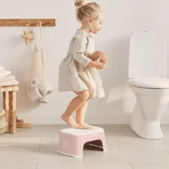 BabyBjörn Skammel, Powder Pink/White